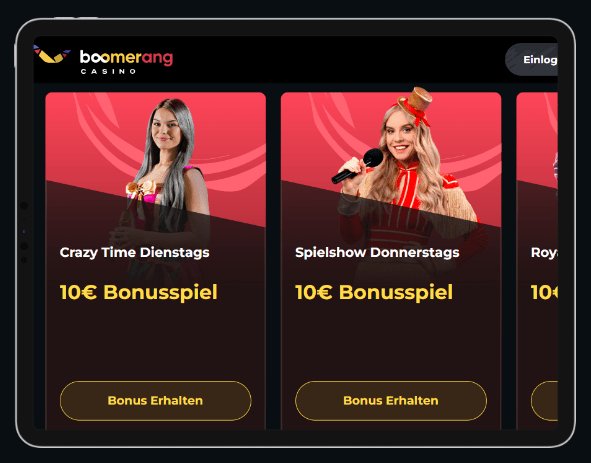 Casino boomerang - Prijava in pregled Boomerang Casino: igralnica v vašem telefonu in brezplačni
